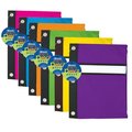 Bazic Products Bazic 802  Bright Color 3-Ring Pencil Pouch Pack of 24 802